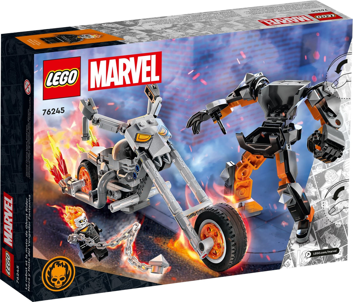 LEGO 76245 Marvel Super Heroes Ghost Rider Mech & Bike