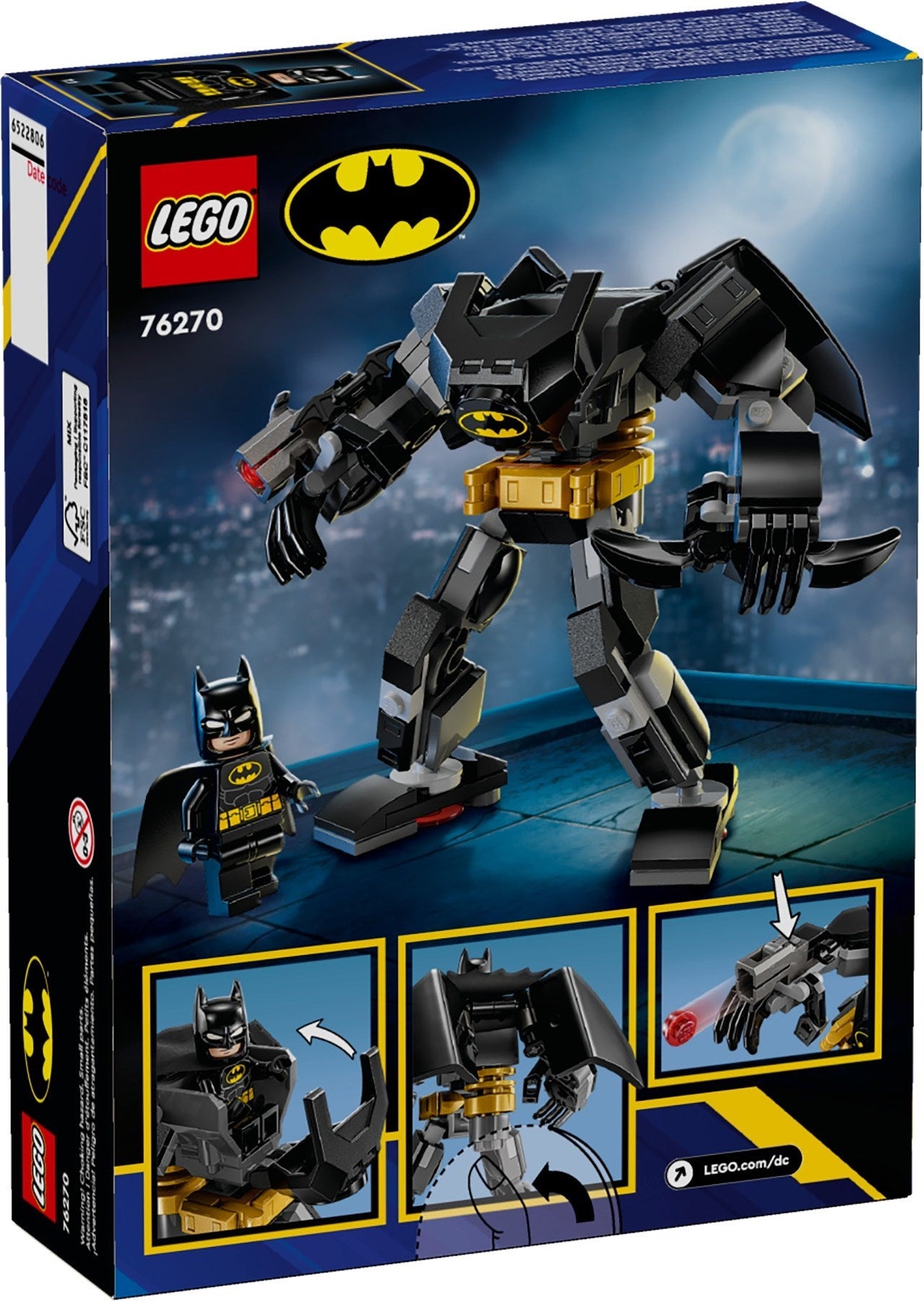 LEGO 76270 DC Comics Super Heroes Batman Mech Armor