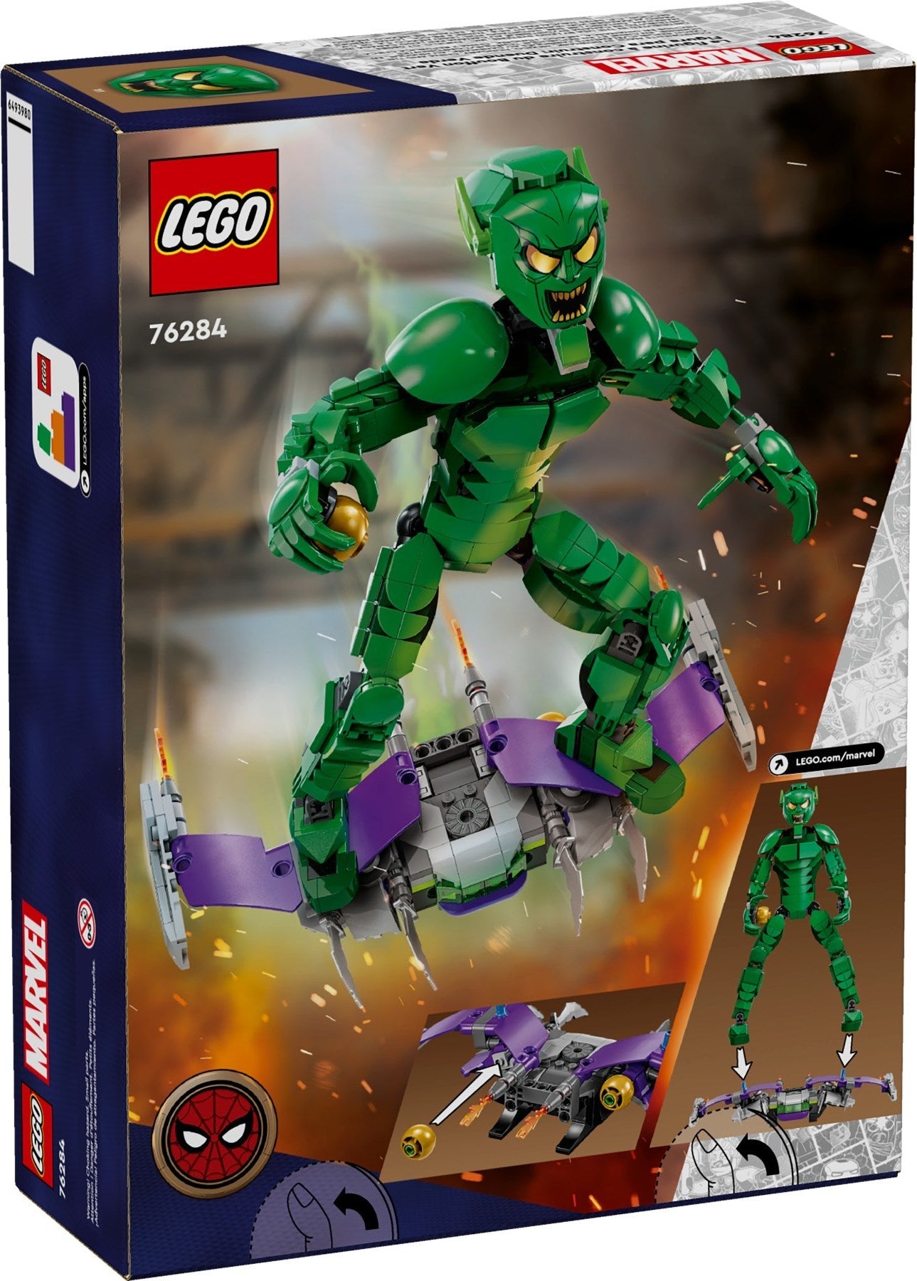 LEGO 76284 Marvel Super Heroes Green Goblin Construction Figure