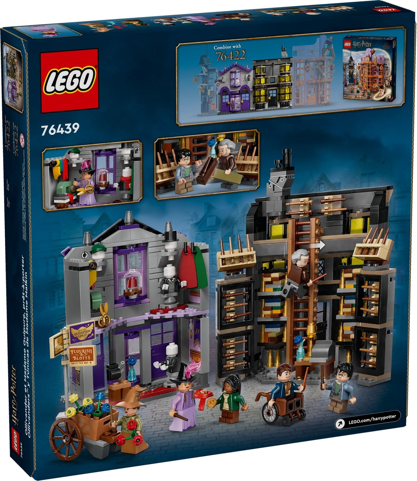 LEGO 76439 Harry Potter Ollivanders & Madam Malkin's Robes