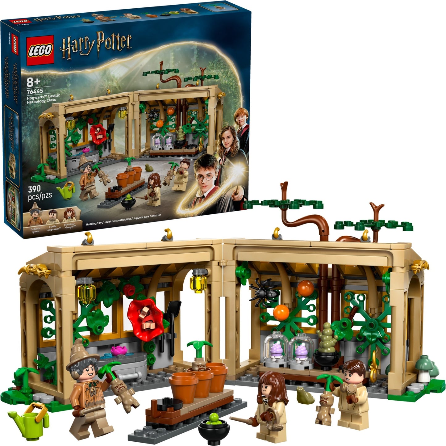 LEGO 76445 Harry Potter Hogwarts Castle: Herbology Class