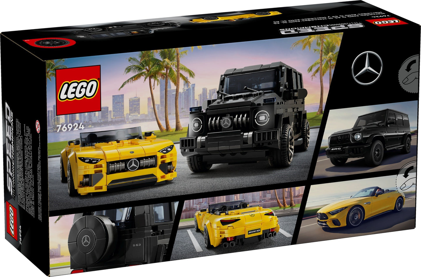 LEGO 76924 Speed Champions Mercedes-AMG G 63 & Mercedes-AMG SL 63