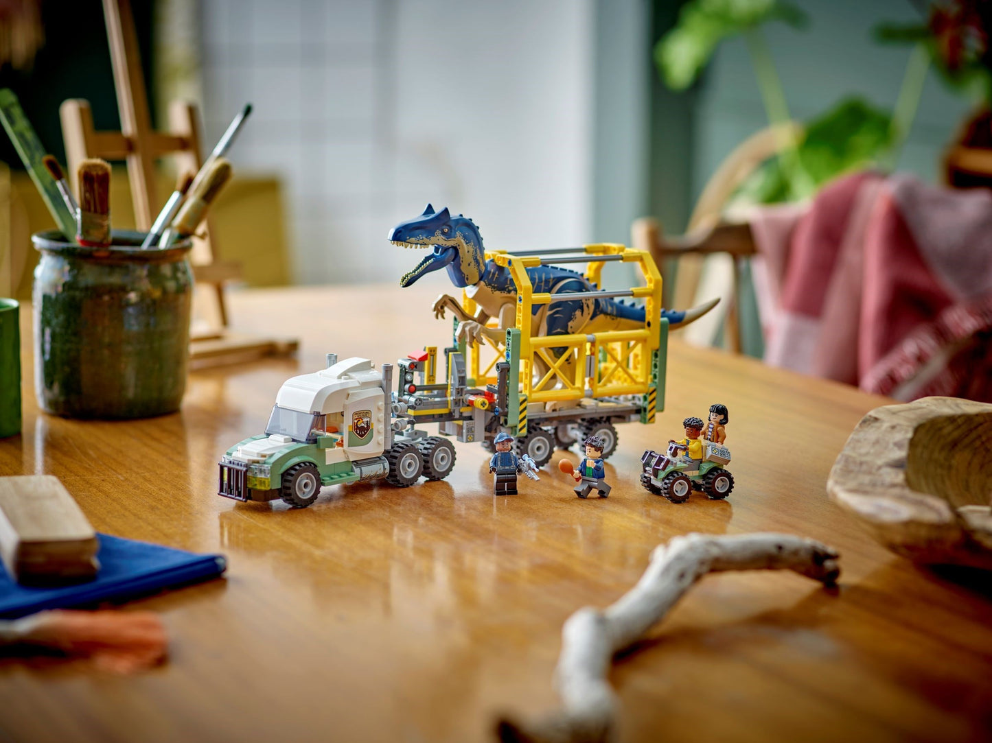 LEGO 76966 Jurassic World Dinosaur Missions: Allosaurus Transport Truck