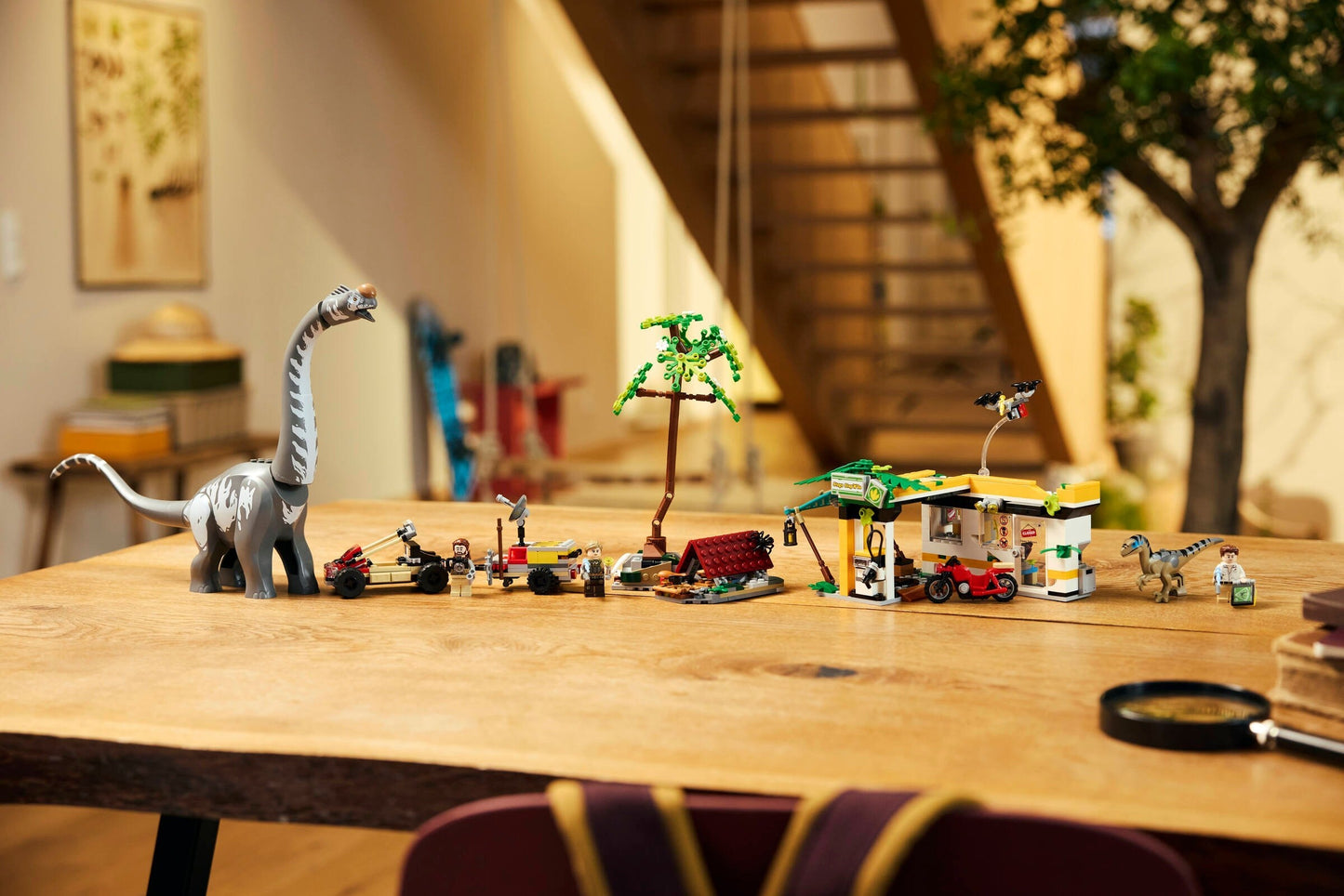 LEGO 76973 Jurassic World Raptor & Titanosaurus Tracking Mission