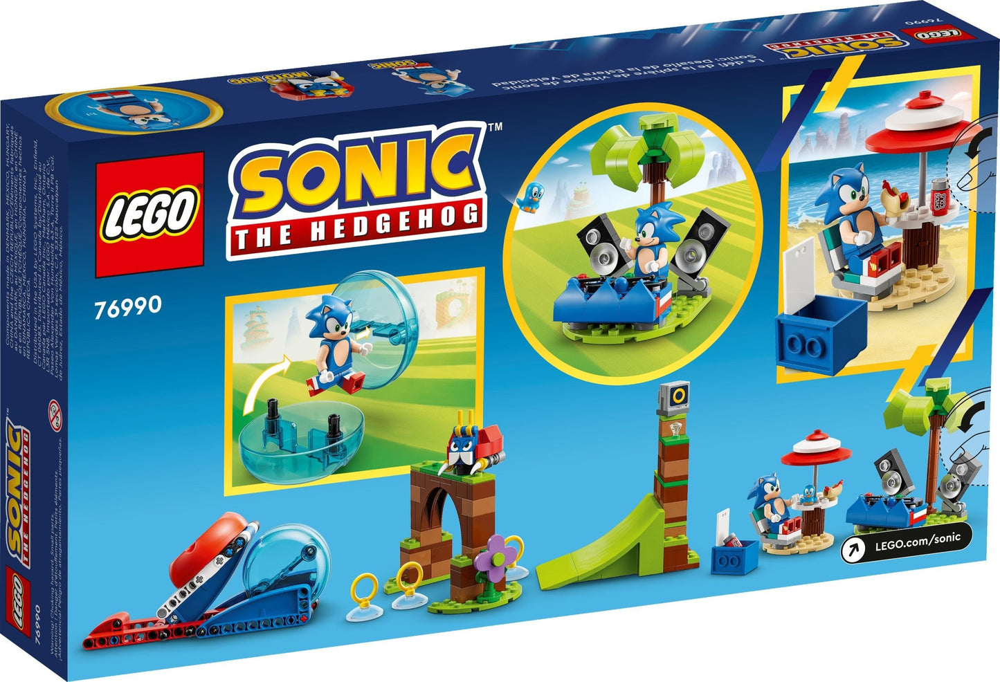 LEGO 76990 Sonic The Hedgehog Sonic's Speed Sphere Challenge