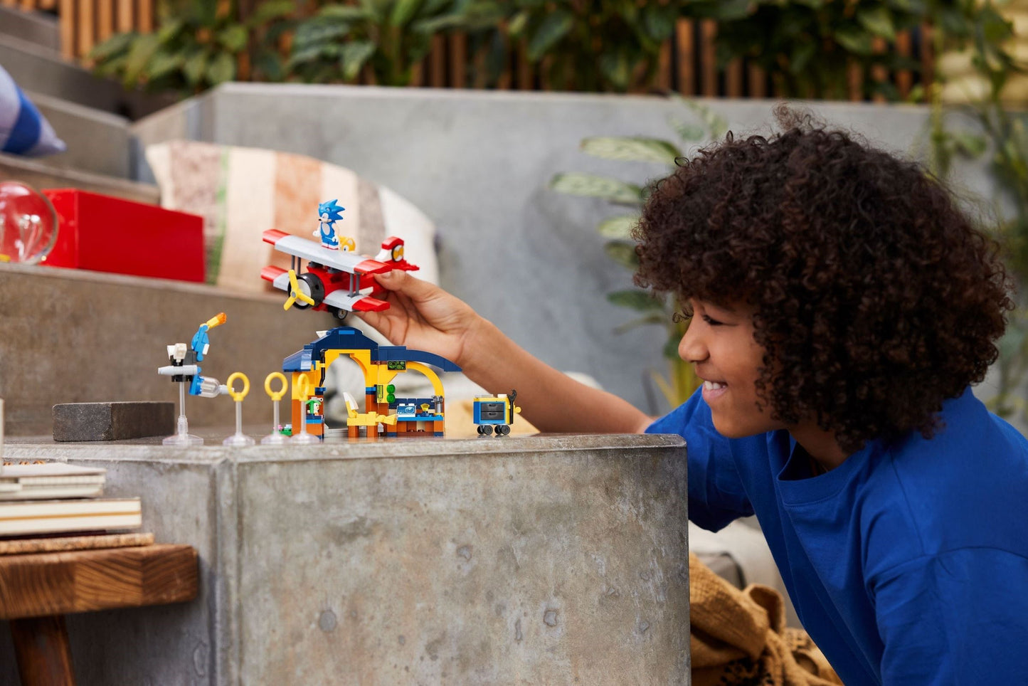 LEGO 76991 Sonic the Hedgehog Tails' Workshop and Tornado Plane