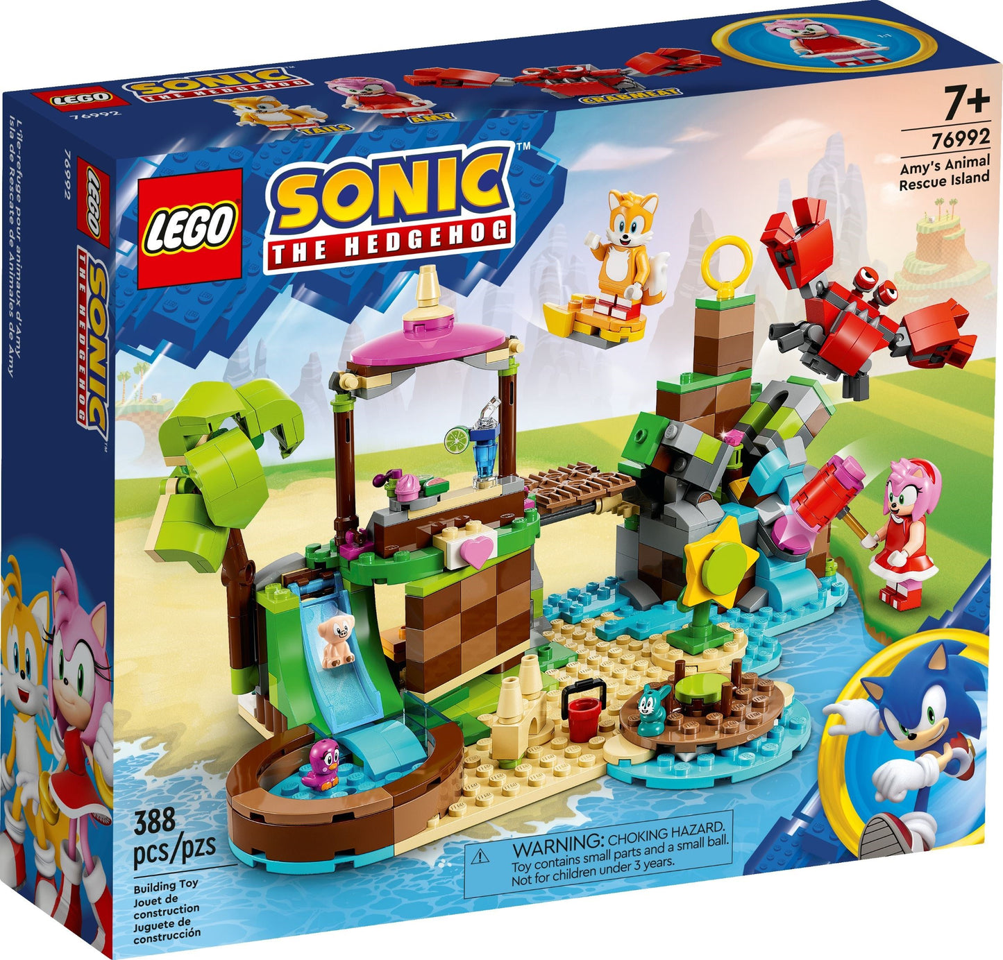 LEGO 76992 Sonic the Hedgehog Amy's Animal Rescue Island