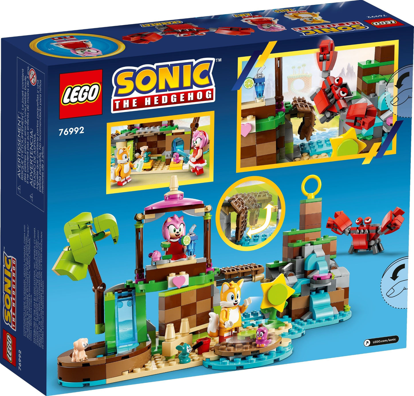 LEGO 76992 Sonic the Hedgehog Amy's Animal Rescue Island