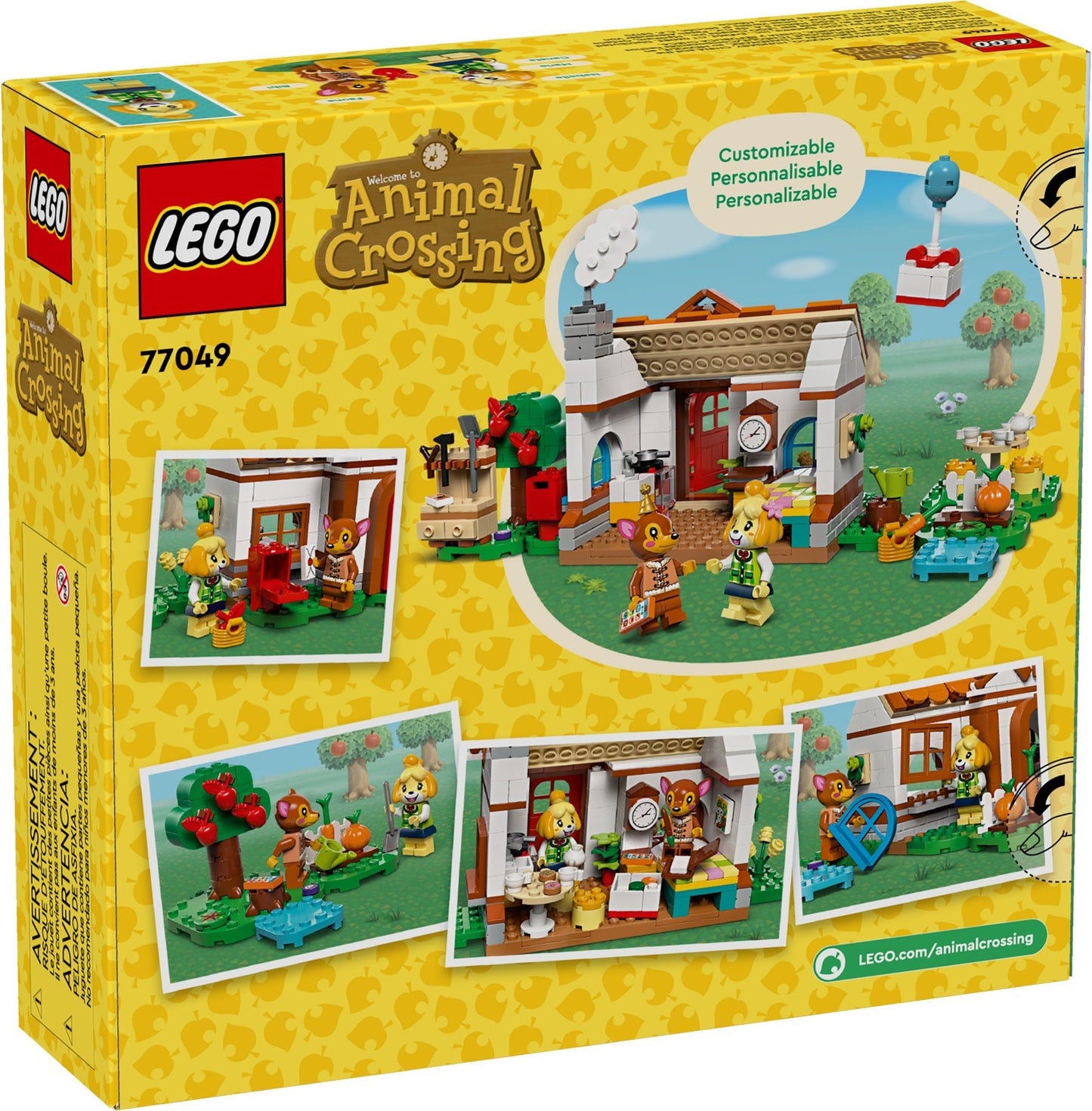 LEGO 77049 Animal Crossing Isabelle's House Visit