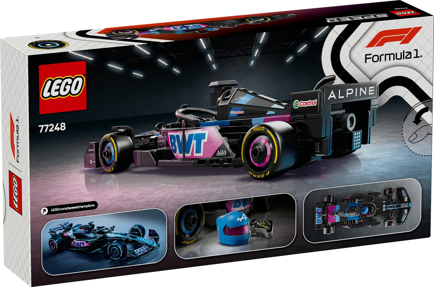 LEGO 77248 Speed Champions BWT Alpine F1 Team A524