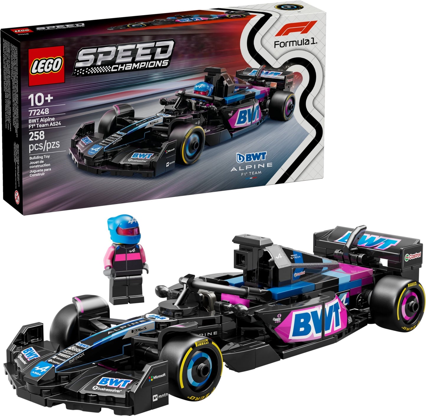 LEGO 77248 Speed Champions BWT Alpine F1 Team A524