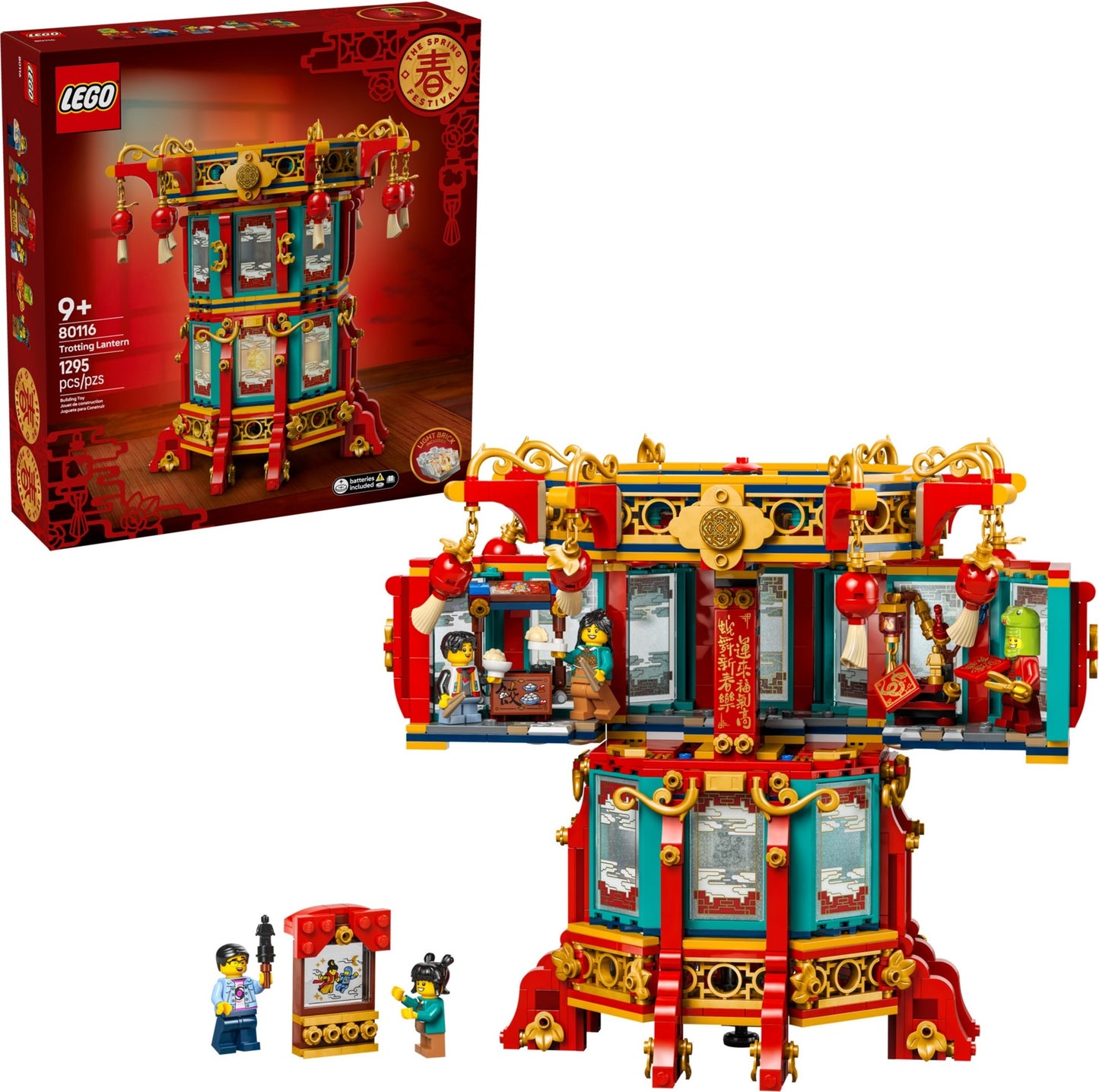 LEGO 80116 Seasonal Trotting Lantern - Chinese New Year