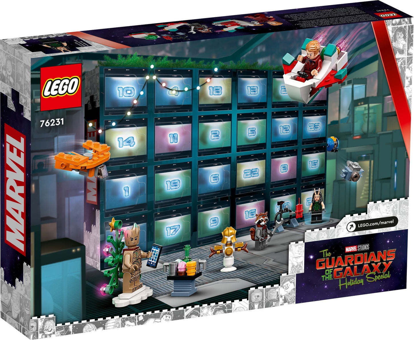 LEGO 76231 Marvel Super Heroes Guardians of the Galaxy Advent Calendar (2022)