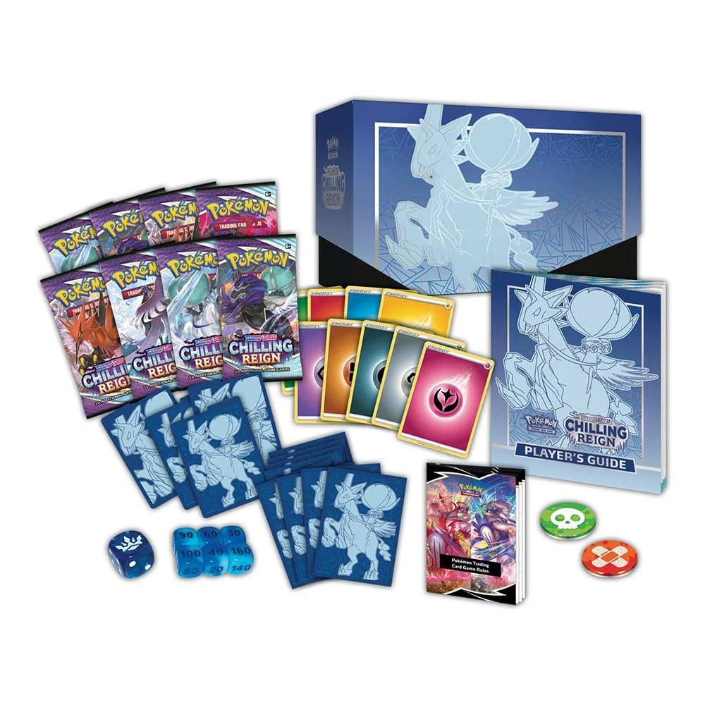 Pokemon TCG Chilling Reign Elite Trainer Box Ice Rider Calyrex