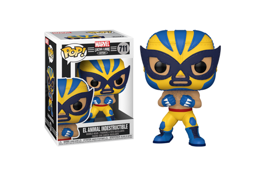 FUNKO POP! #711 El Animal Indestructible Wolverine Marvel Lucha Libre Edition