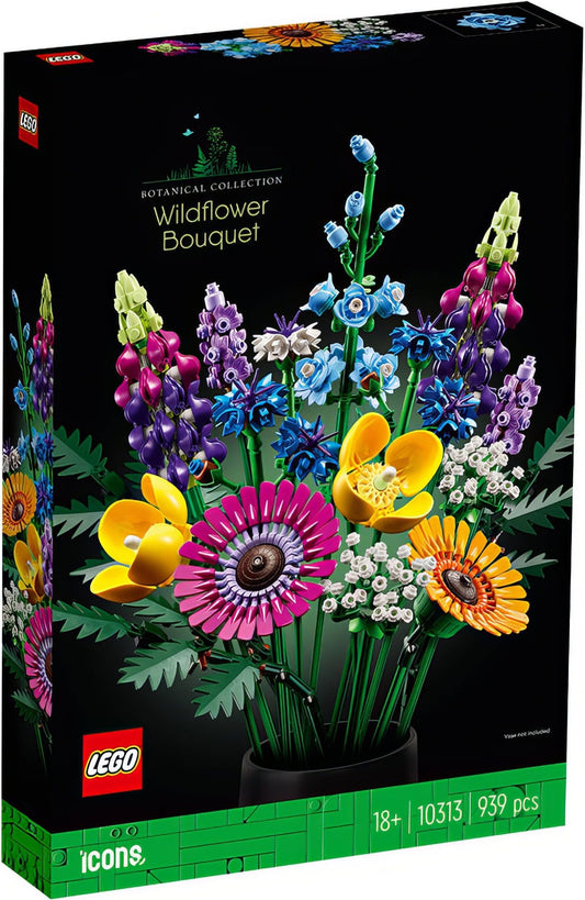 LEGO 10313 Icons Wildflower Bouquet - Botanical Collection