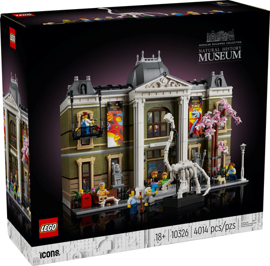 LEGO 10326 Icons Natural History Museum - Modular Buildings Collection