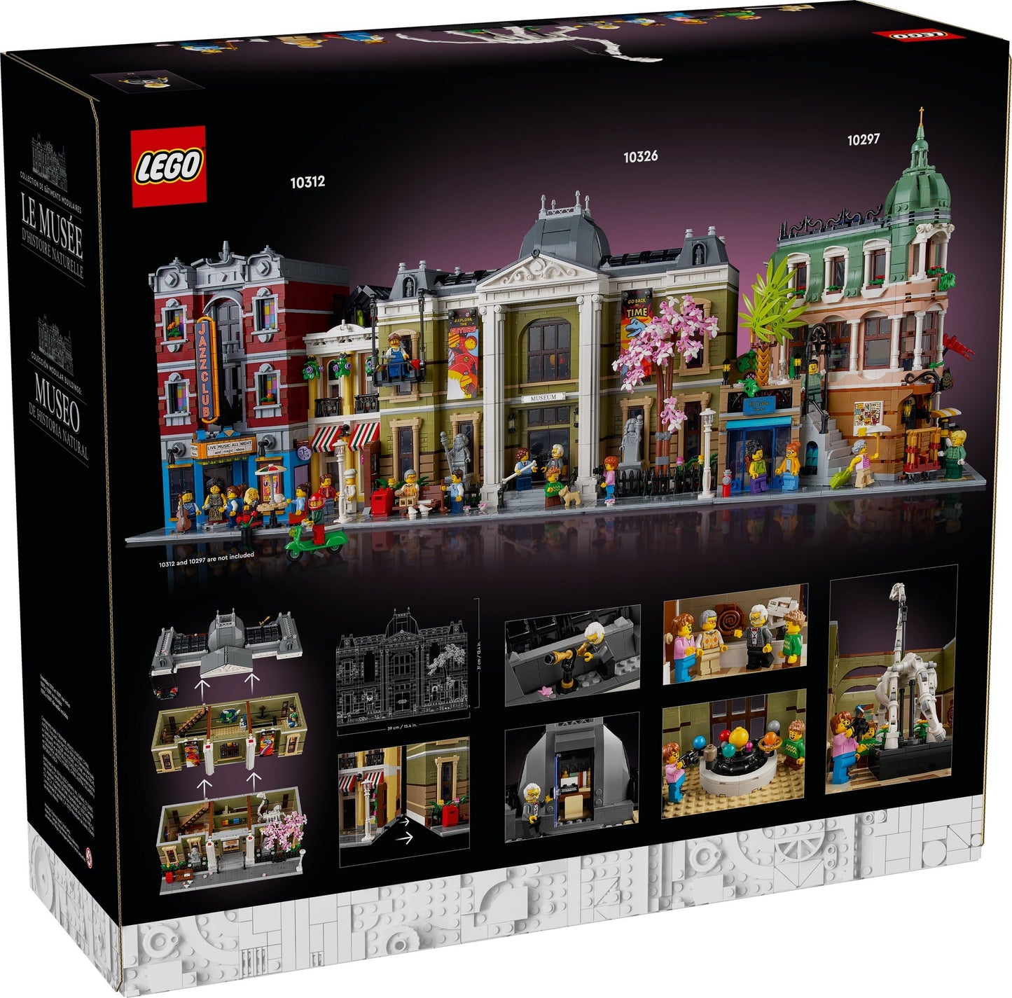 LEGO 10326 Icons Natural History Museum - Modular Buildings Collection