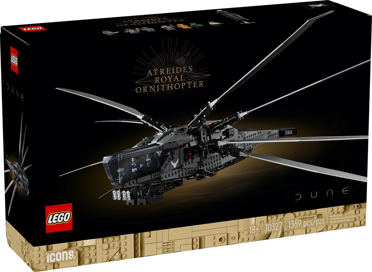 LEGO 10327 Dune Atreides Royal Ornithopter - imperfect box