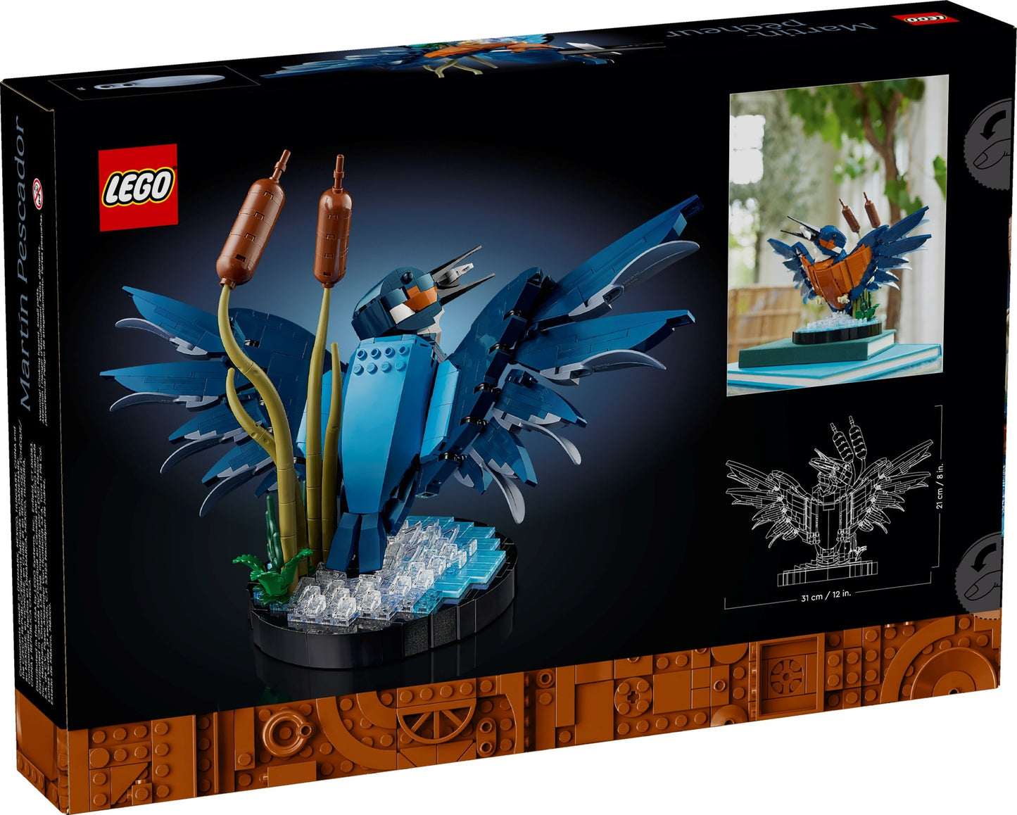 LEGO 10331 Icons Kingfisher Bird