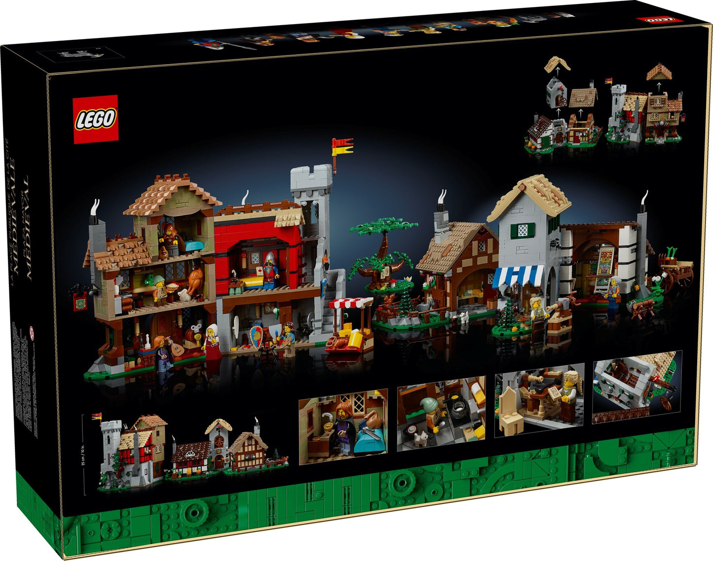 LEGO 10332 Icons Medieval Town Square