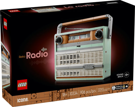 LEGO 10334 Icons Retro Radio