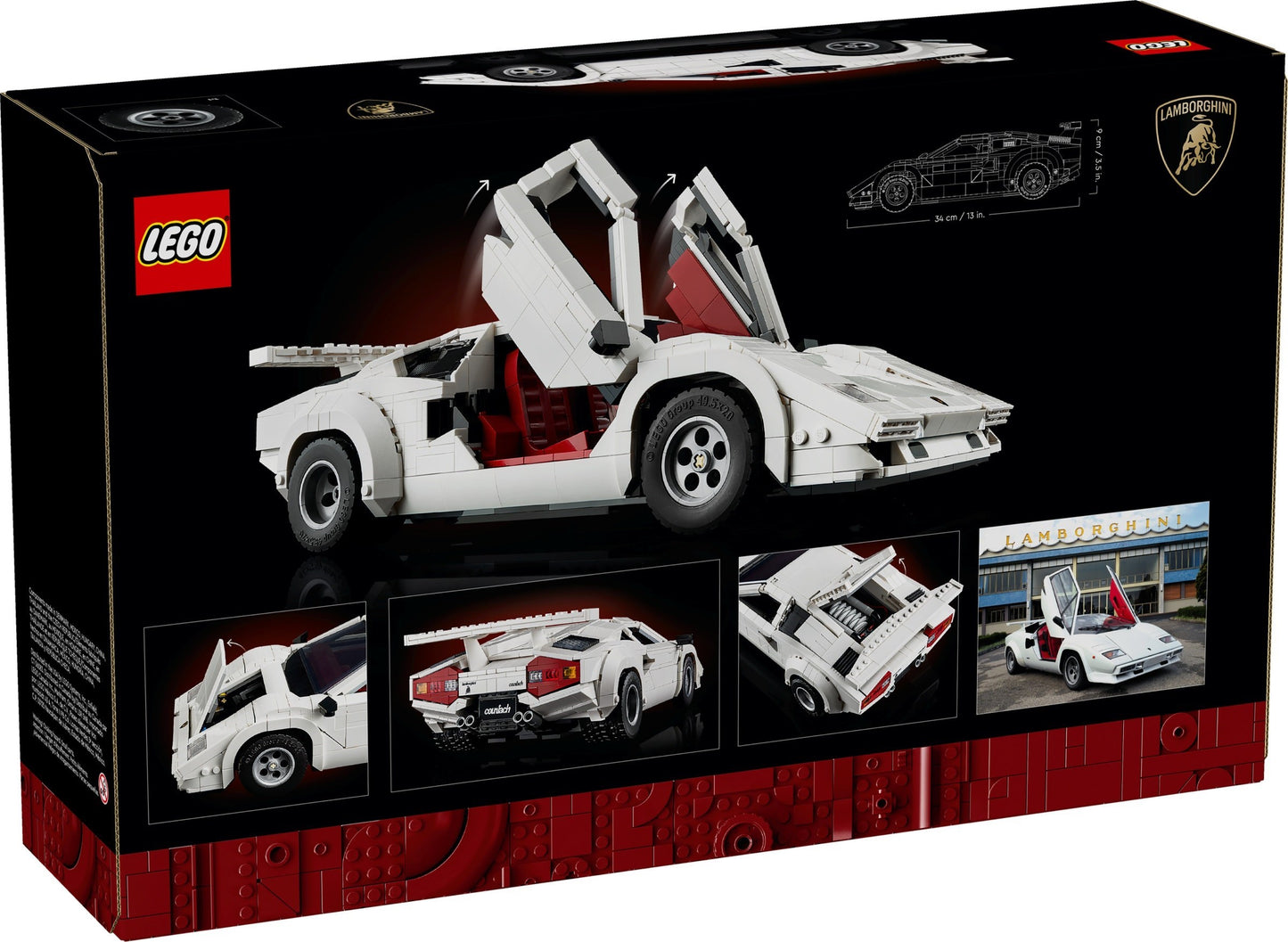 LEGO 10337 Icons Lamborghini Countach 5000 Quattrovalvole