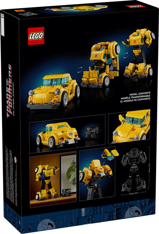 LEGO 10338 Icons Bumblebee - Transformers - imperfect box