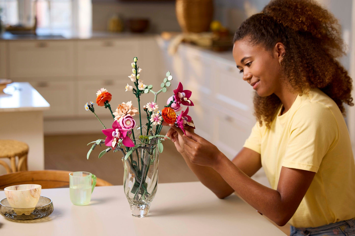 LEGO 10342 Botanicals Pretty Pink Flower Bouquet
