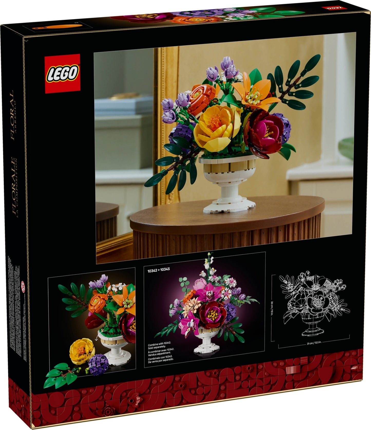 LEGO 10345 Botanicals Flower Arrangement