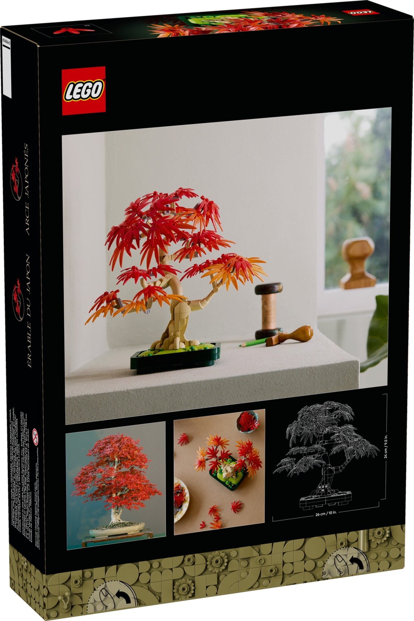 LEGO 10348 Botanicals Japanese Red Maple Bonsai Tree