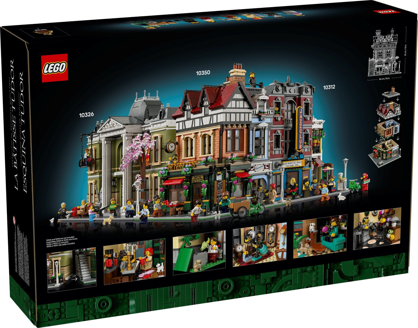 LEGO 10350 Icons Tudor Corner - Modular Buildings Collection