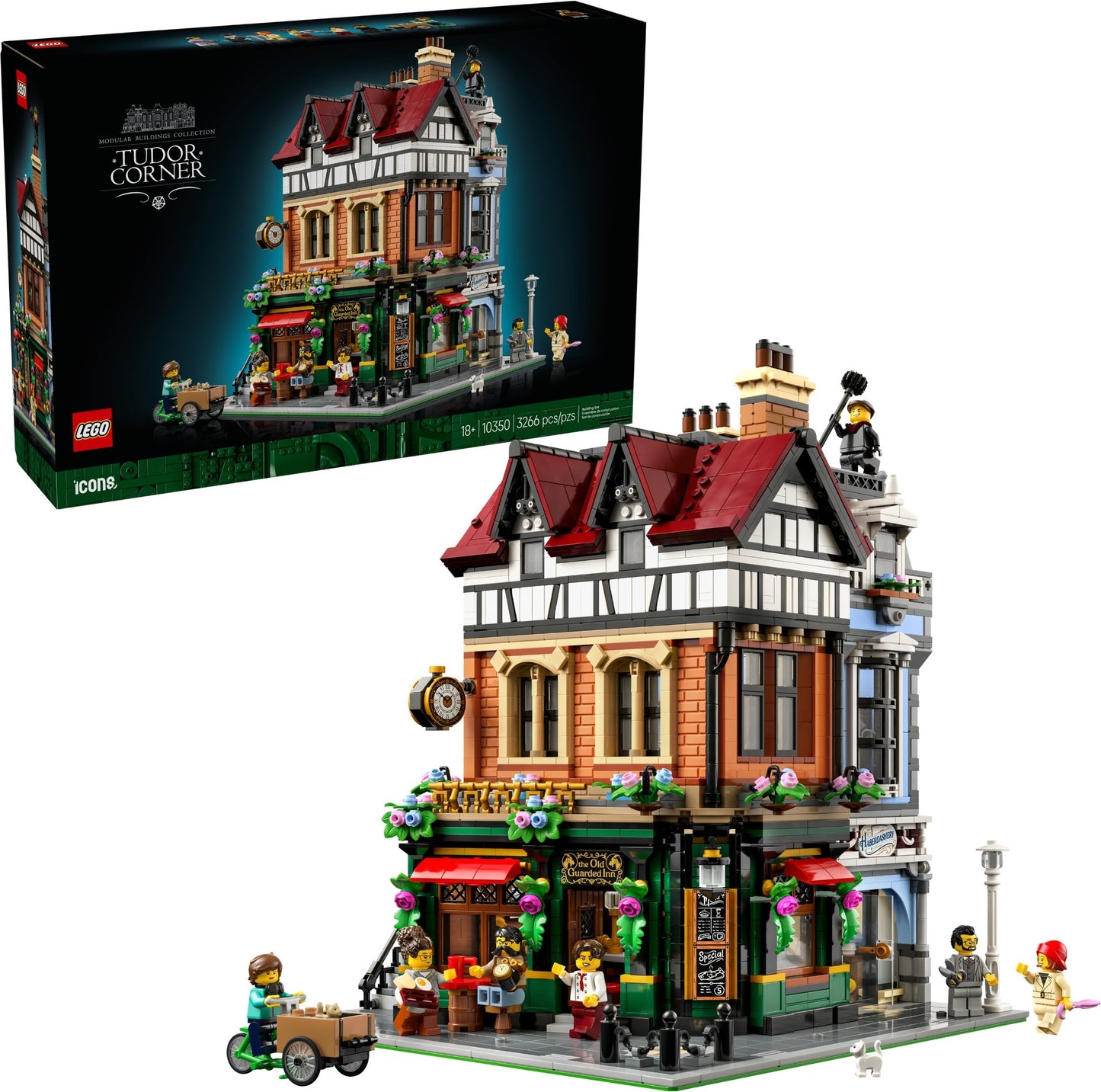 LEGO 10350 Icons Tudor Corner - Modular Buildings Collection