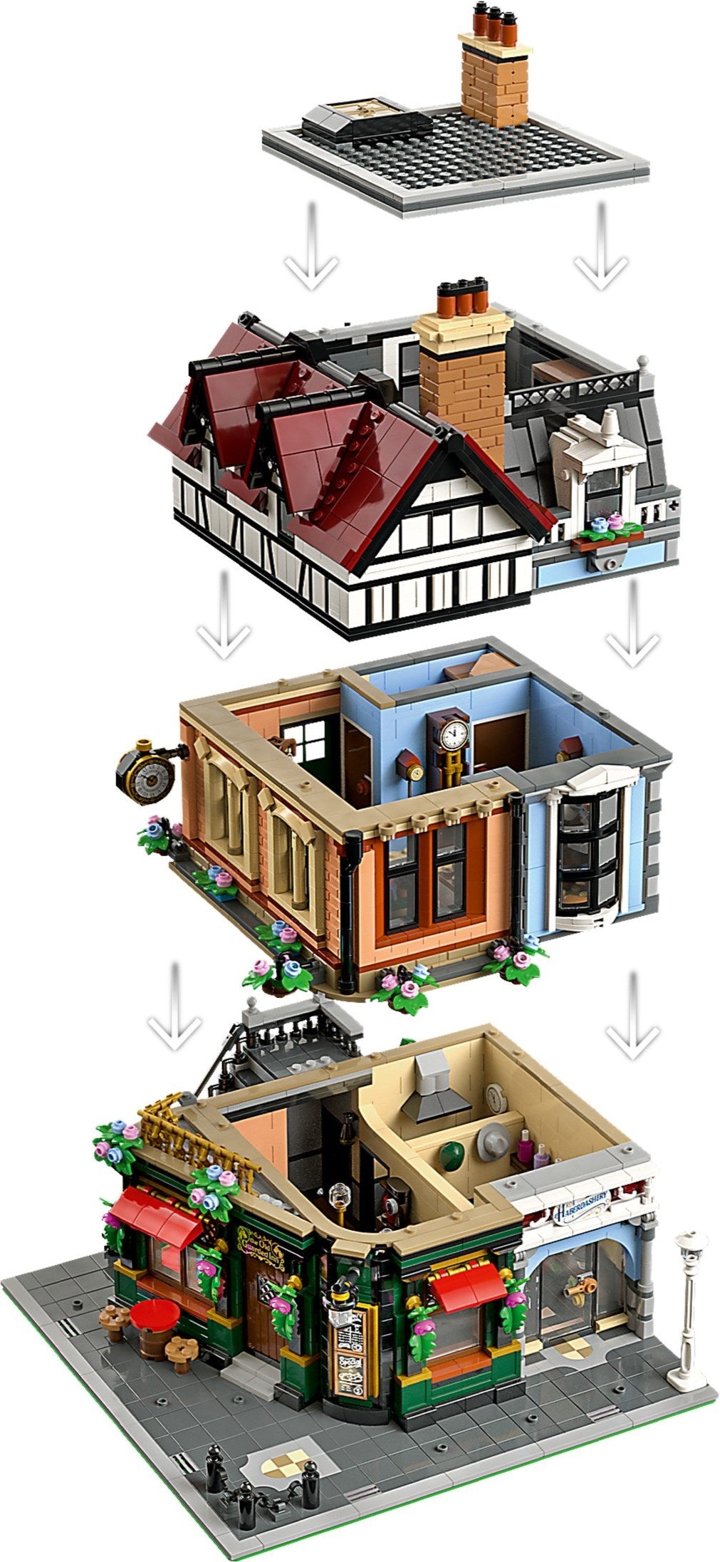 LEGO 10350 Icons Tudor Corner - Modular Buildings Collection
