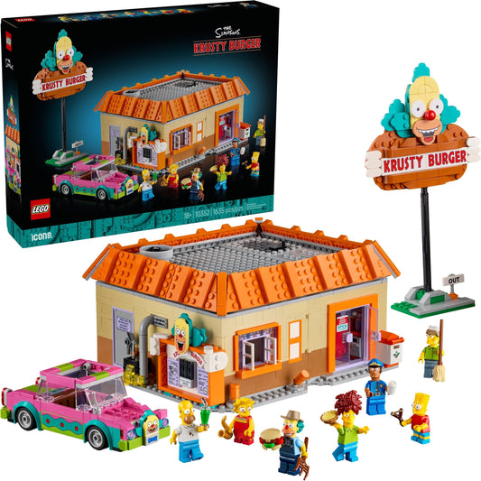 LEGO 10352 Icons The Simpsons: Krusty Burger