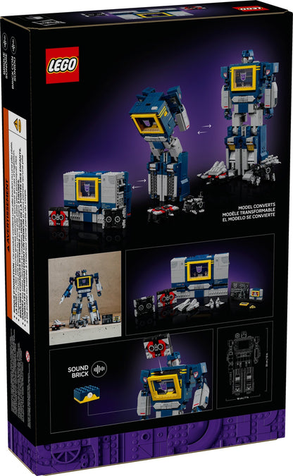 LEGO 10358 Icons Transformers: Soundwave