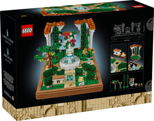 LEGO 10359 Icons Fountain Garden