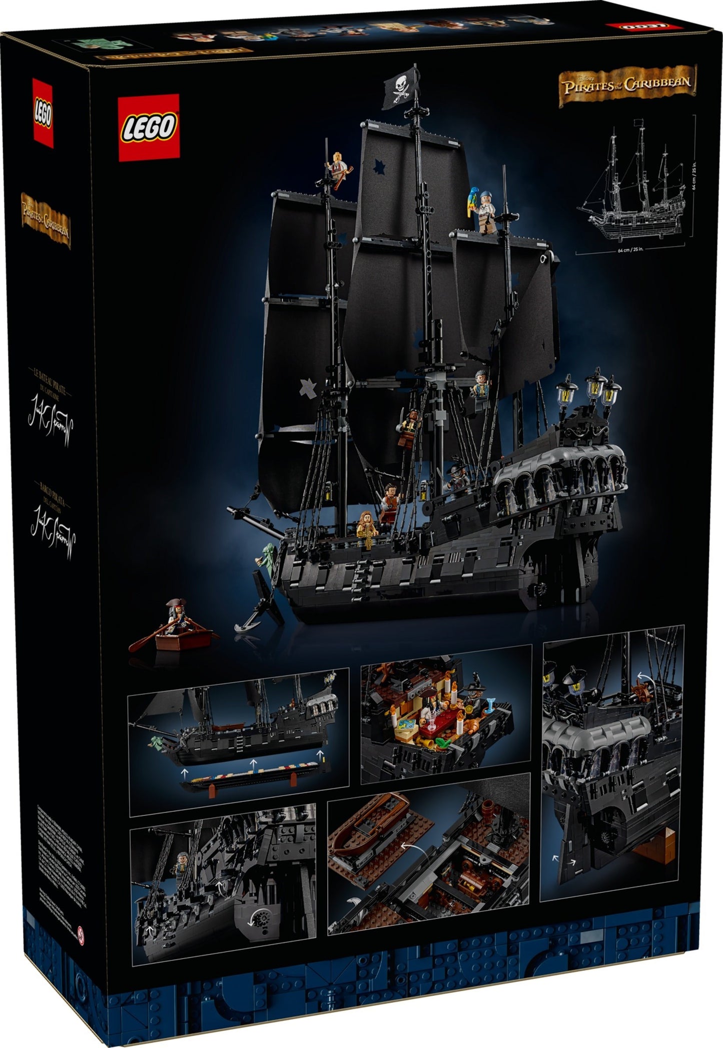 LEGO 10365 Icons Captain Jack Sparrow's Pirate Ship