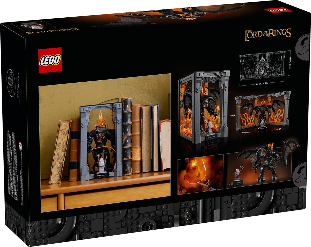 LEGO 10367 Icons The Lord of the Rings: Balrog Book Nook