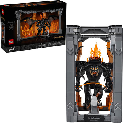 LEGO 10367 Icons The Lord of the Rings: Balrog Book Nook