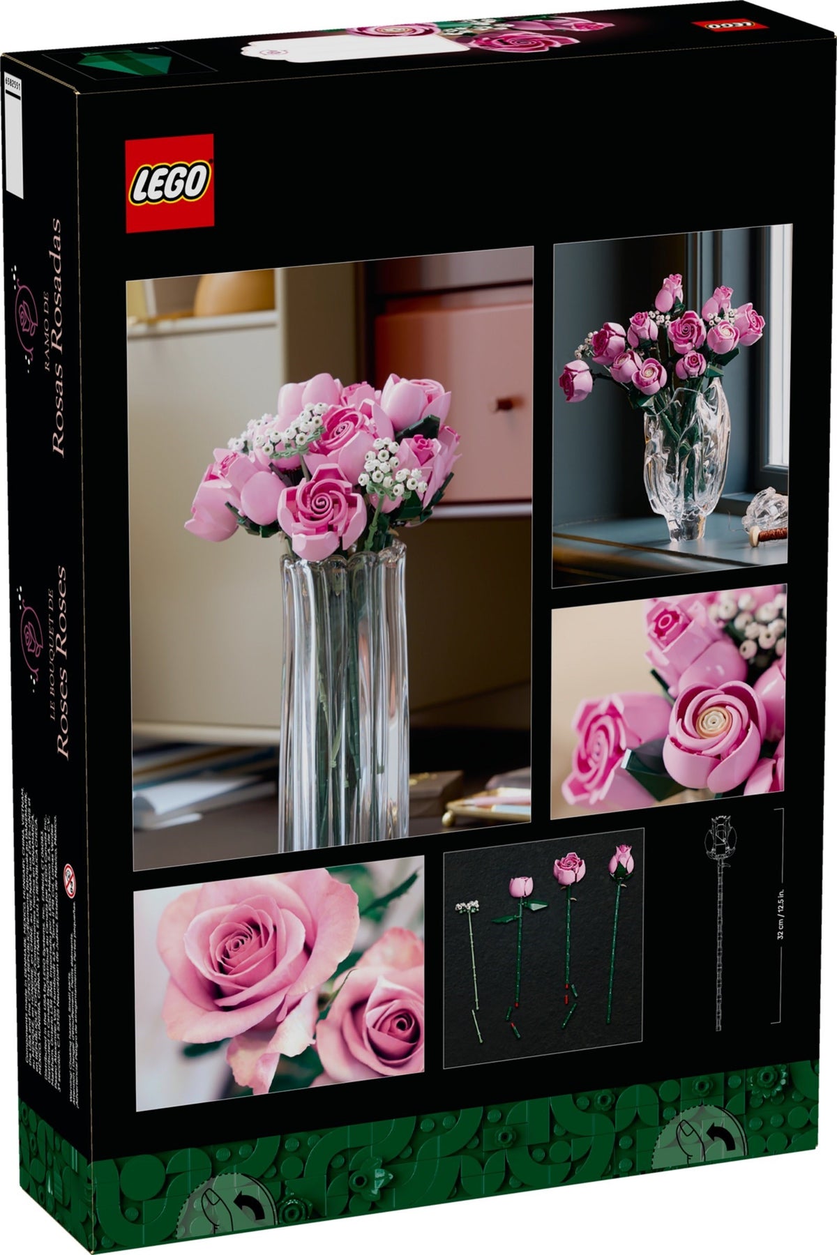 LEGO 10374 Botanicals Bouquet of Pink Roses