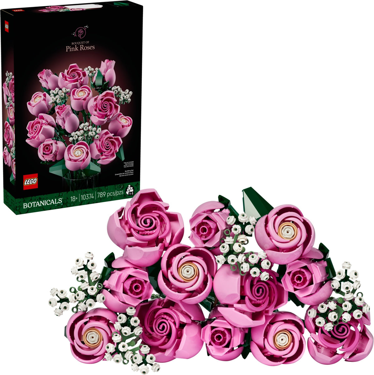 LEGO 10374 Botanicals Bouquet of Pink Roses
