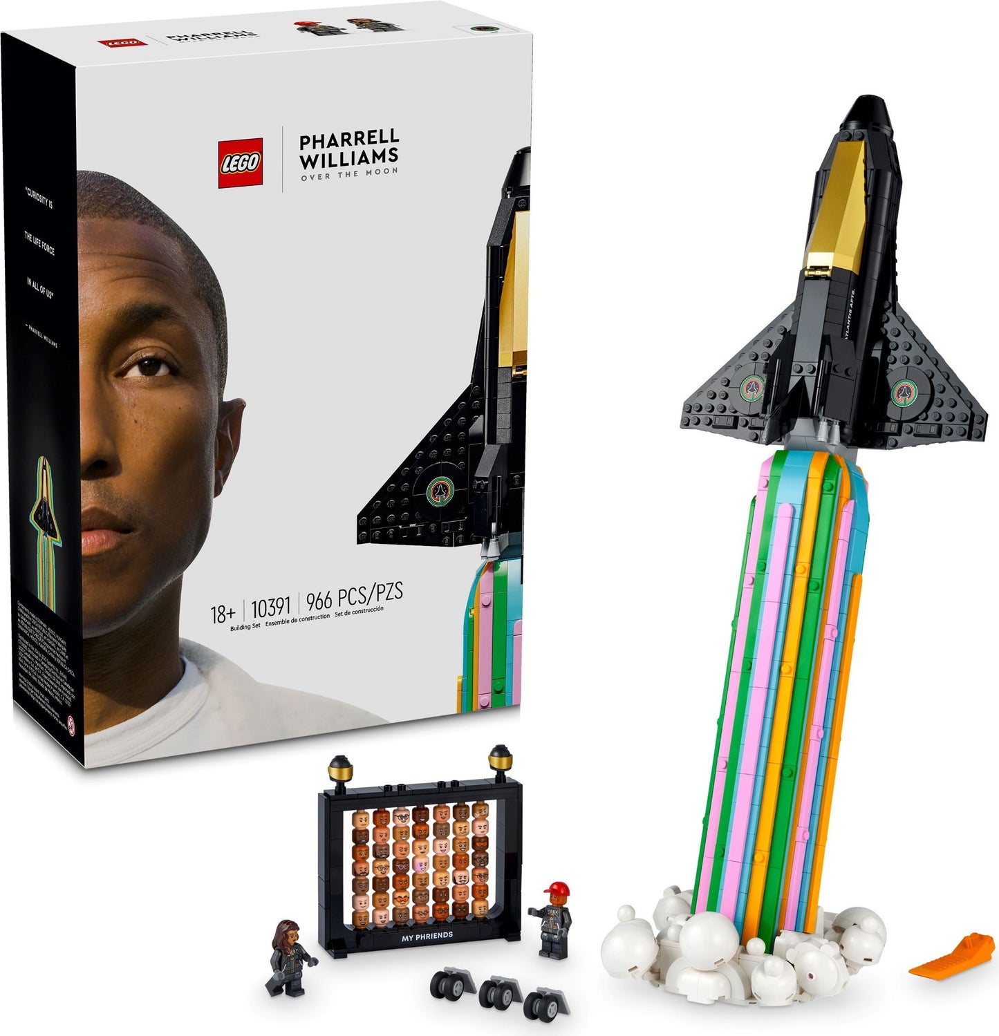 LEGO 10391 Icons Over the Moon with Pharrell Williams
