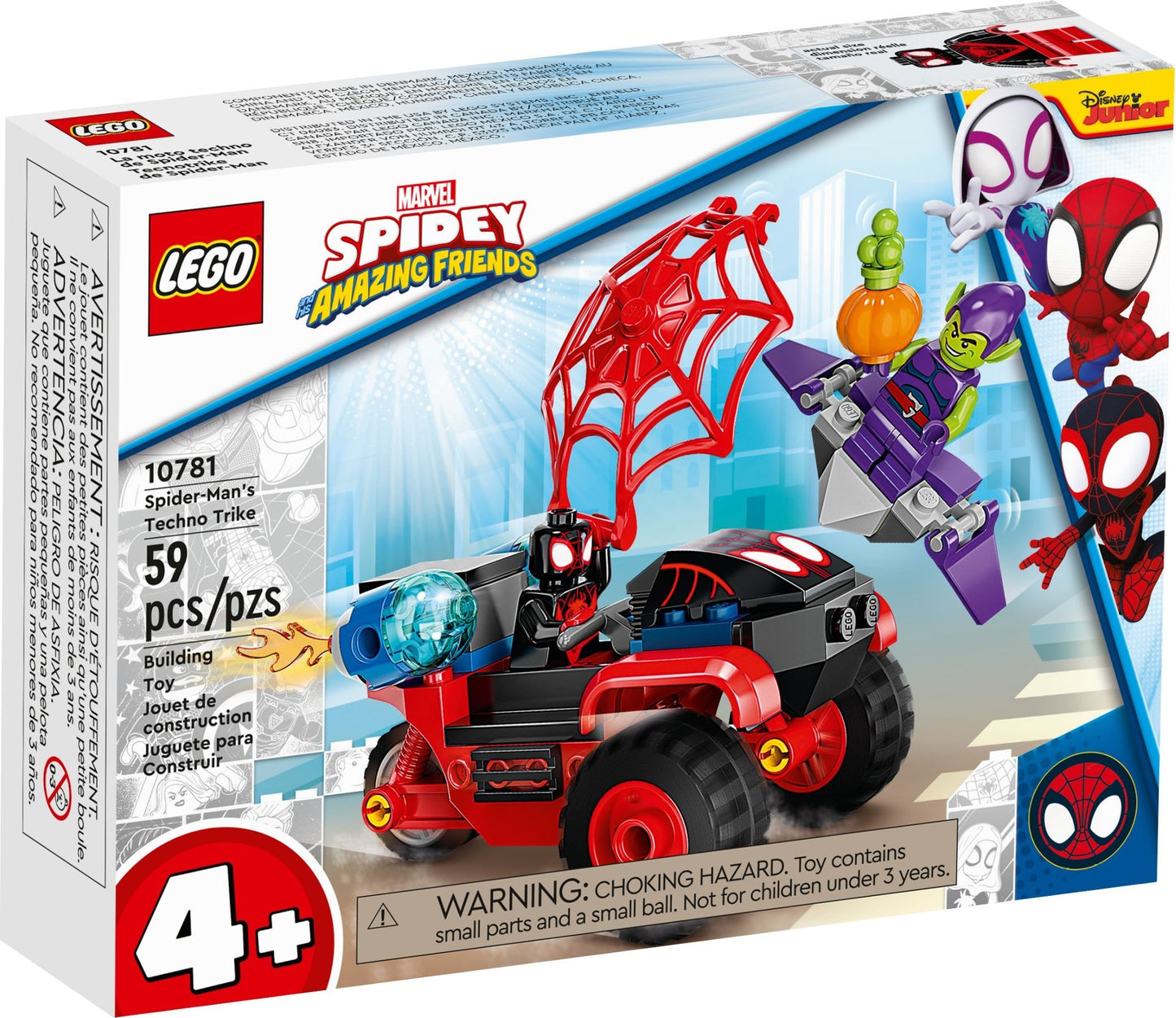 LEGO 10781 Marvel Super Heroes Spider-Man's Techno Trike