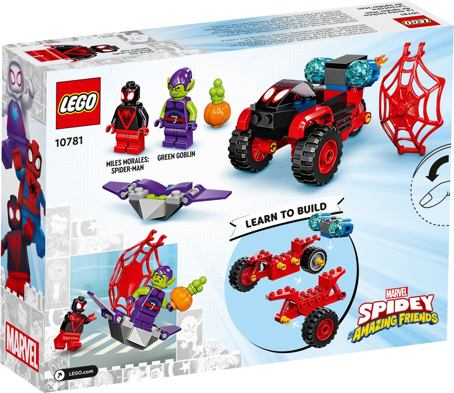 LEGO 10781 Marvel Super Heroes Spider-Man's Techno Trike