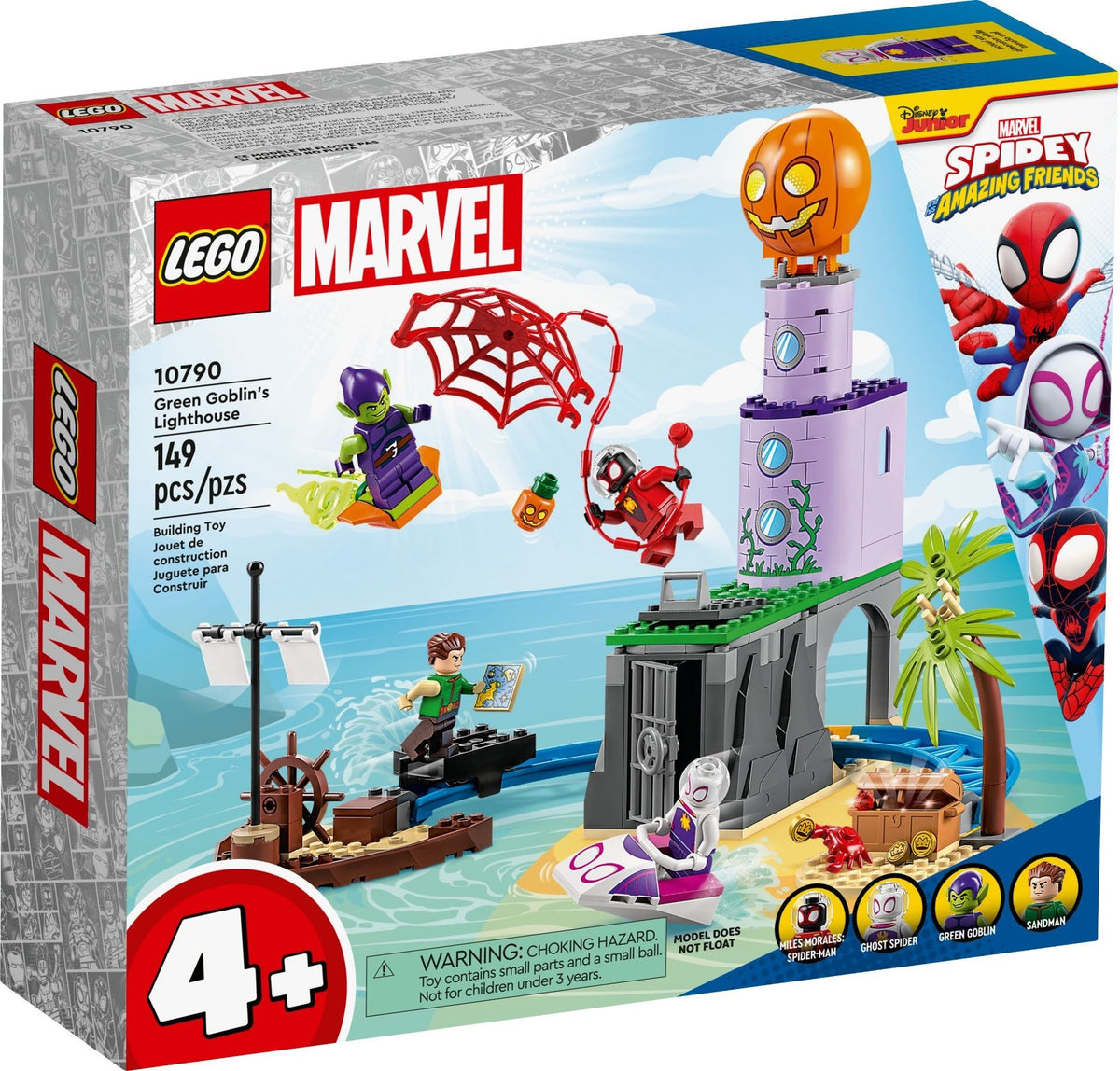 LEGO 10790 Team Spidey at Green Goblin's Lighthouse