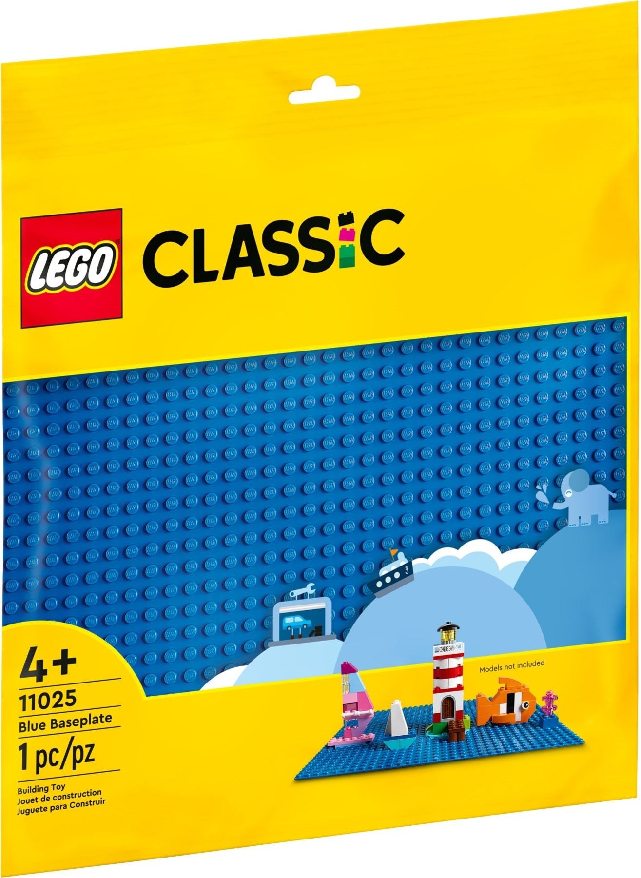 LEGO 11025 Classic Blue Baseplate 32x32