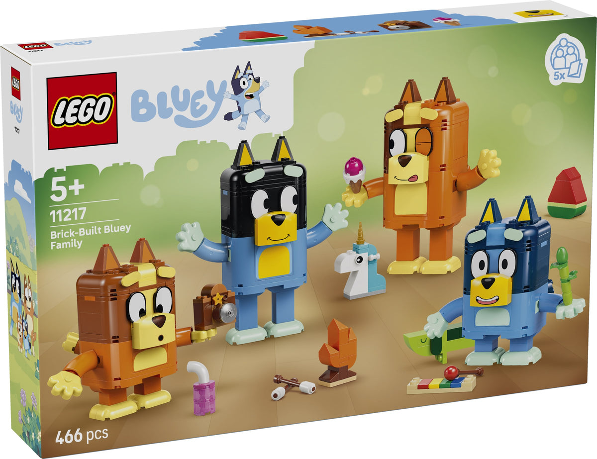 LEGO 11217 Brick-Built Bluey Family