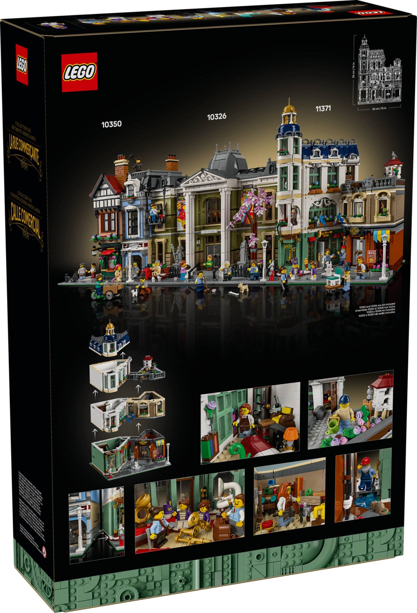 LEGO 11371 Icons Shopping Street - Modular Buildings Collection
