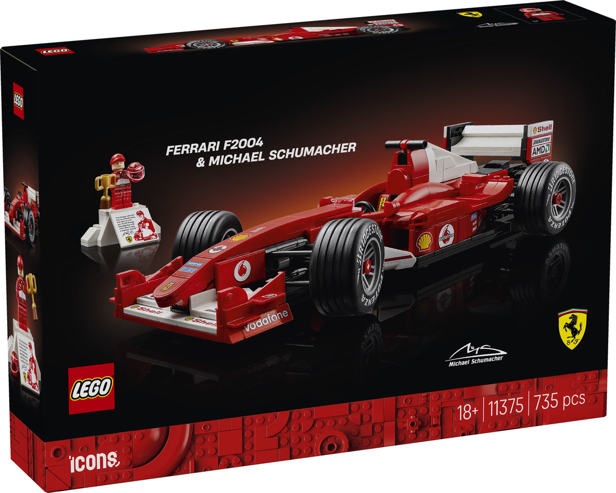 LEGO 11375 Ferrari F2004 & Michael Schumacher - imperfect box